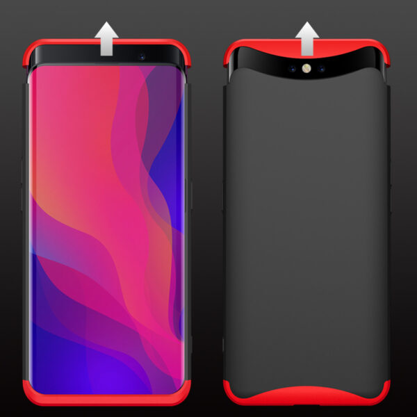 OPPO Find X Serie Einfach Einfarbig Handyhülle PC OPPO Find X #1683 – Bild 7