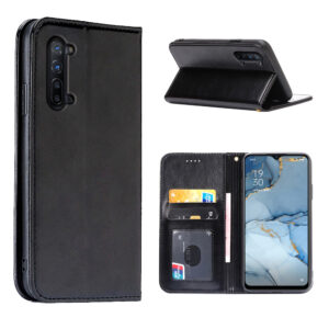OPPO Find X Serie OPPO Find X2 Lite PU Crazy Horse Leder Einfach Handyhülle #1684