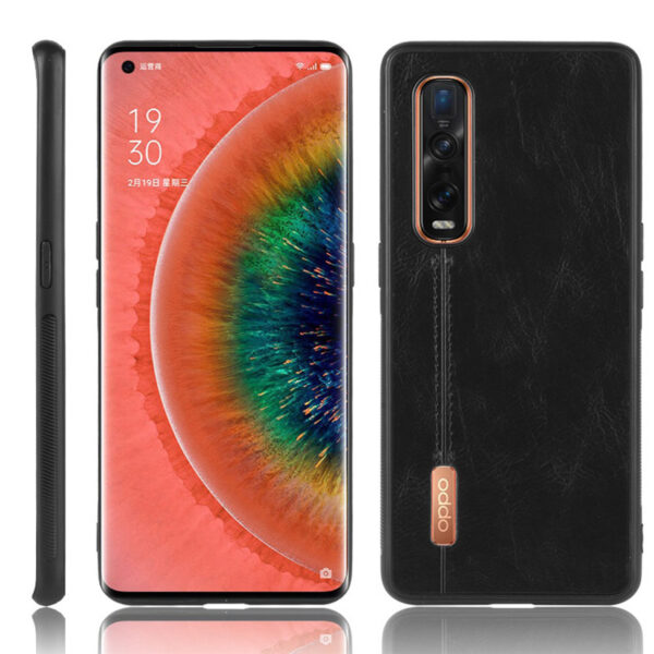 OPPO Find X Serie Einfach OPPO Find X2 Kalbsleder Handyhülle #1685 – Bild 5