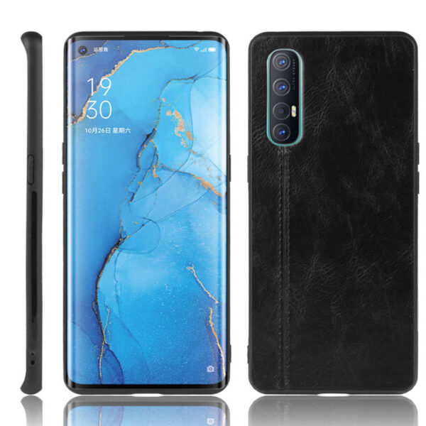 OPPO Find X Serie Kalbsleder Einfach OPPO Find X2 Neo Handyhülle #1687 – Bild 3
