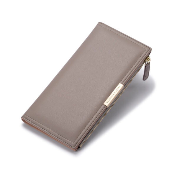 Geldbörsen Und Taschen Mode Einfarbig PU Geldbörse Universal #3464 – Bild 3