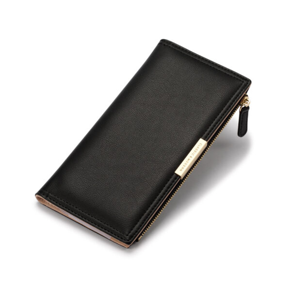Geldbörsen Und Taschen Mode Einfarbig PU Geldbörse Universal #3464 – Bild 5